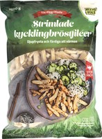 Stekta kyckling strimlad 10mm 4x2,5kg  flevo gold