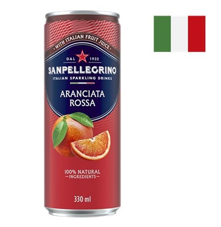 San Pellegrino Aranciata Rossa 33cl Sleek 24st
