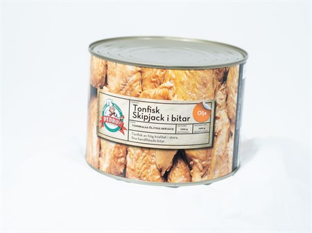 Tonfisk i Olja 6x1,705kg Pedros