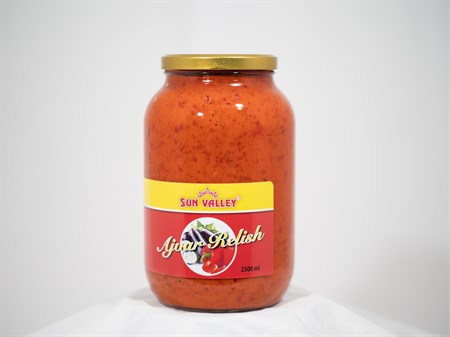 Ajvar Relish Mild 5x2,4kg Sun Valley