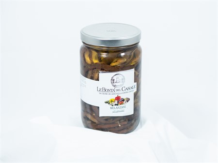 Aubergine grillad i olja 3x1,55 kg Matric