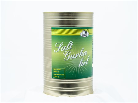 Saltgurka hel 4kg IDA