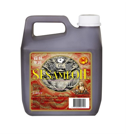 Sesamolja 2x2L Happy Buddha