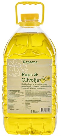 Salladsolja oliv & Rapsolja mix 5L Rapsona