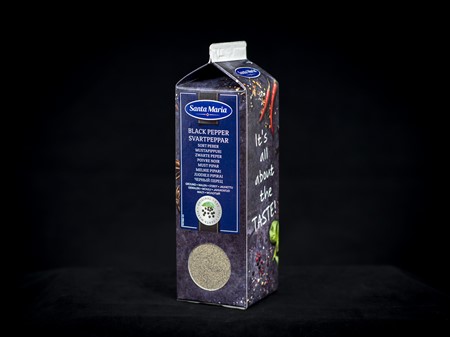 Svartpeppar malen 350gr SM