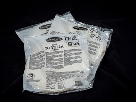 Tortillas (vete) 30cm 12"10x10st Vete Santa Maria