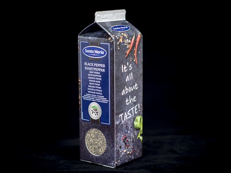 Svartpeppar Grovmalen 460 gr SM