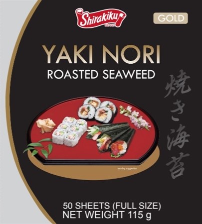 Nori Gold Korea 10x50st 115gr Shirakiku