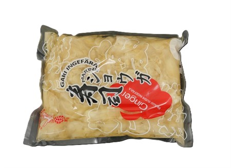 Gari Ingefära för sushi Vit 1kg*10st EAGLOBE