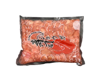 Gari Ingefära för sushi Rosa 1kg*10st EAGLOBE
