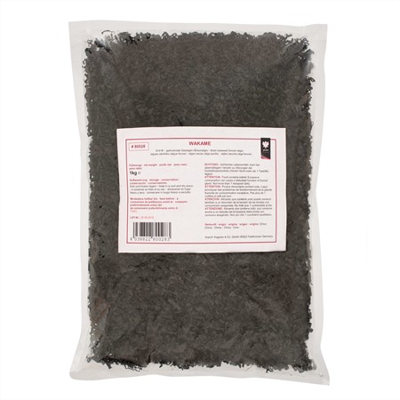 Wakame  torkad 10x1kg Globe Gourmet