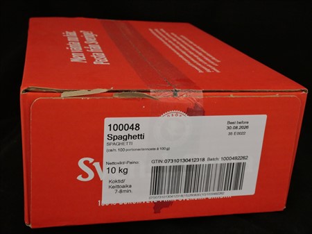 Spaghetti 10kg Kungsörnen