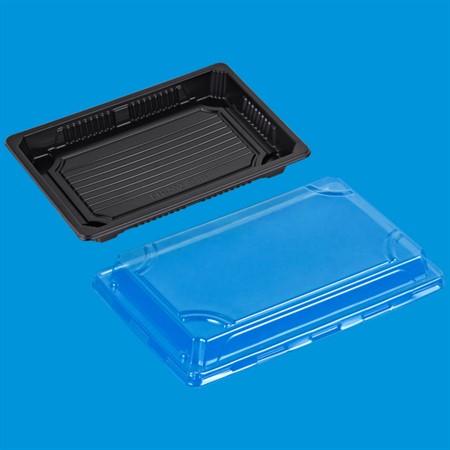 Sushi Cont 400ml 190x130x40 100st, 400st/kart