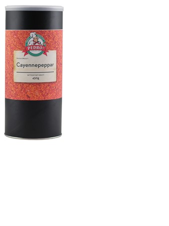 Cayennepeppar 450g Pedros