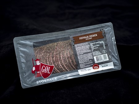 Salami Peppar skiv 6x500 gr Tulip