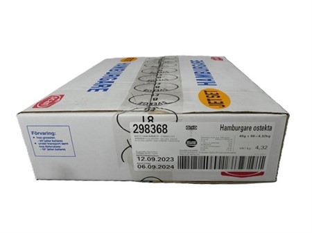 Hamburgare 96x45g SCAN