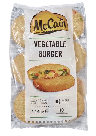 Vegetariska Burgare 3x10x114g McCain