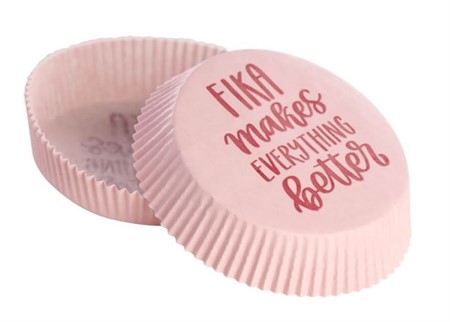 Bakform 25x90mm rosa, 1000st