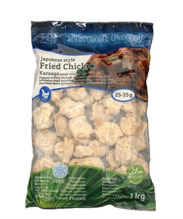 Karaage Chicken 25-35gr 10x1kg