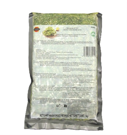 J-Basket Fryst sjögrässallad Goma Wakame 12x1kg